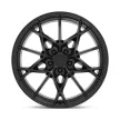 Alloy Wheel 20x9 ET35 5x108 Sector Semi Gloss Black TSW