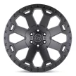 Alloy Wheel 20x9 ET12 6x139,7 Matte Gunmetal Warlord Black Rhino