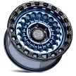 Alloy Wheel 20x9.5 ET12 8x165.1 Cobalt Blue W/ Black Ring Sentinel Black Rhino