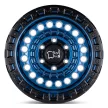 Alloy Wheel 20x9.5 ET12 8x165.1 Cobalt Blue W/ Black Ring Sentinel Black Rhino