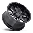 Alloy Wheel 22x10 ET-12 6x139.7 Gloss Black W/ Milled Spokes Sierra Black Rhino