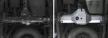 RIVAL4x4 skidplate differential 6 mm aluminum Toyota Hilux Revo, Rocco, Invincible 4WD