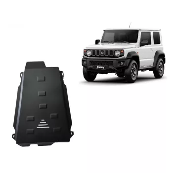   Suzuki Jimny 2018-2025 SCUT Steel Differential/transfer case skid plate