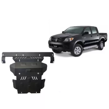   Toyota Hilux 2004-2015 SCUT Steel Engine and cooler skid plate