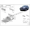 Toyota 4Runner 2002-2009 SCUT Steel Engine skid plate