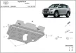 Toyota RAV4 Benzin 2006-2013 SCUT Steel Engine skid plate