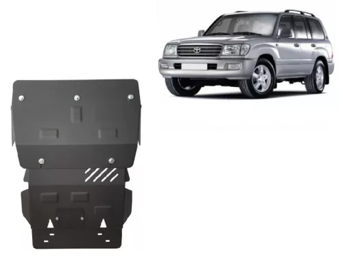 Toyota Land Cruiser J100 1998-2008 SCUT Steel Engine skid plate