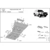   Toyota Land Cruiser J100 1998-2008 SCUT Steel Engine skid plate