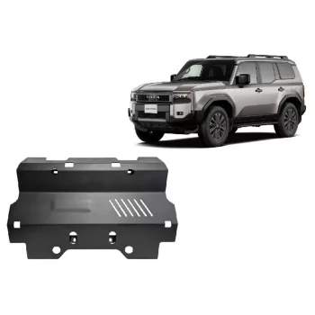   Toyota Land Cruiser 250 2024-2025 SCUT Steel Cooler skid plate