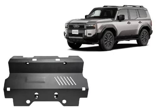 Toyota Land Cruiser 250 2024-2025 SCUT Steel Cooler skid plate