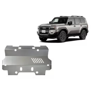  Toyota Land Cruiser 250 2024-2025 SCUT Aluminium Cooler skid plate