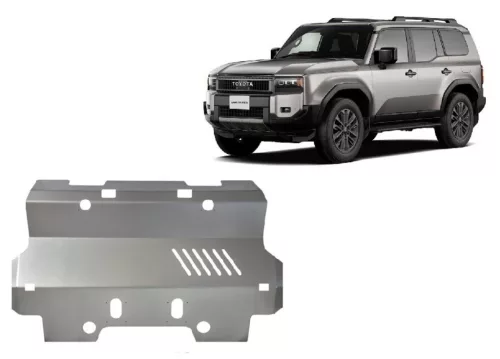 Toyota Land Cruiser 250 2024-2025 SCUT Aluminium Cooler skid plate