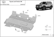 Toyota Land Cruiser 250 2024-2025 SCUT Steel Cooler skid plate
