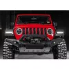   RIVAL4x4 aluminium front bumper with winch holder and LED Jeep Wrangler JL, JK; Jeep Gladiator JT