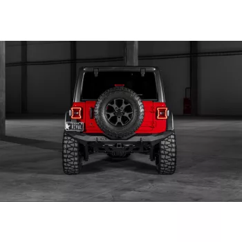 RIVAL4x4 aluminum rear bumper Jeep Wrangler JL 2018->