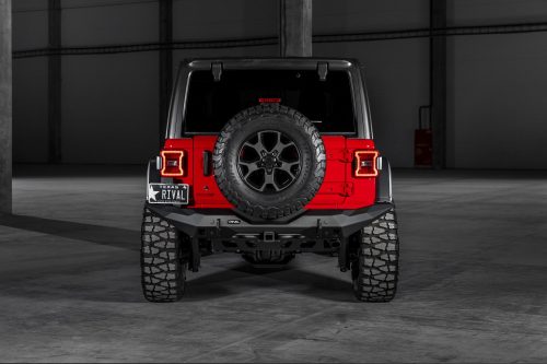 RIVAL4x4 aluminum rear bumper Jeep Wrangler JL 2018->