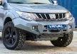 RIVAL4x4 aluminium front bumper with winch holder and LED Mitsubishi L200 2015-2019