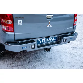RIVAL4x4 aluminum rear bumper Mitsubishi L200 2015-2019 
