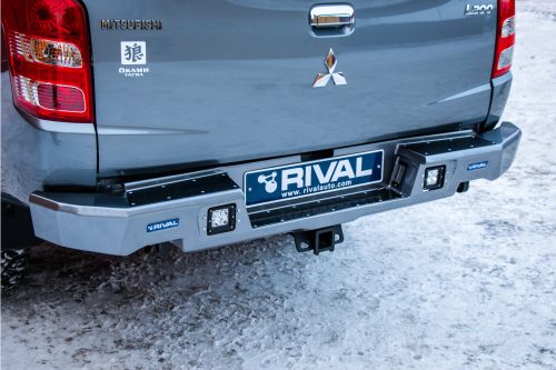 RIVAL4x4 aluminum rear bumper Mitsubishi L200 2015-2019 
