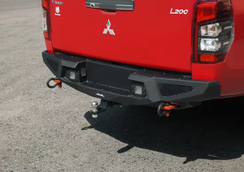 RIVAL4x4 aluminum rear bumper with LED light for Mitsubishi L200 2019->
