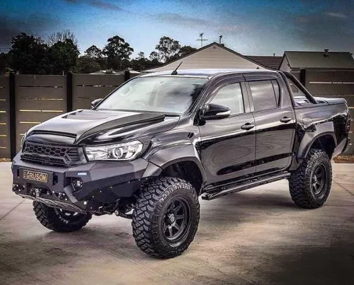RIVAL4x4 aluminium front bumper with winch holder Toyota Hilux Revo 2015->