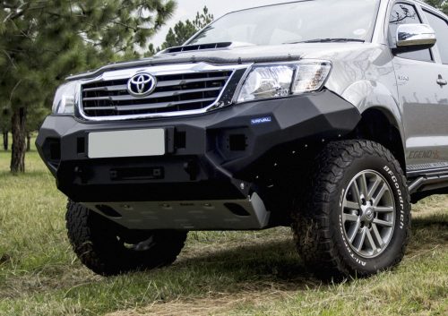 RIVAL4x4 aluminium front bumper with winch holder and LED Toyota Hilux Vigo 2011-2015