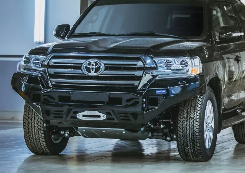RIVAL4x4 aluminium front bumper with winch holder Toyota Land Cruiser 200 2015->
