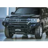   RIVAL4x4 aluminium front bumper with winch holder and LED for Toyota Land Cruiser 200, 2015->  