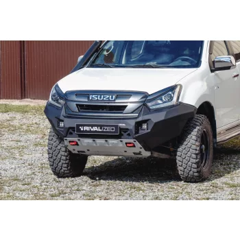   RIVAL4x4 aluminium front bumper with winch holder and LED Isuzu D-Max 2017-2020 
