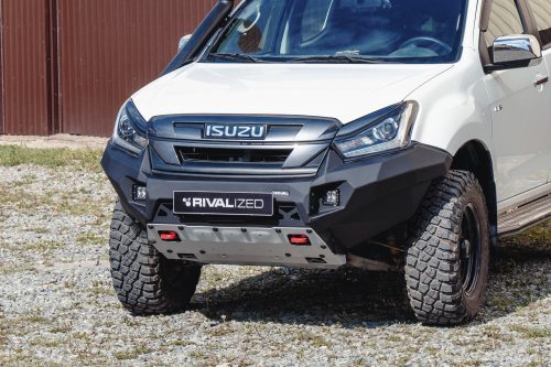 RIVAL4x4 aluminium front bumper with winch holder and LED Isuzu D-Max 2017-2020 