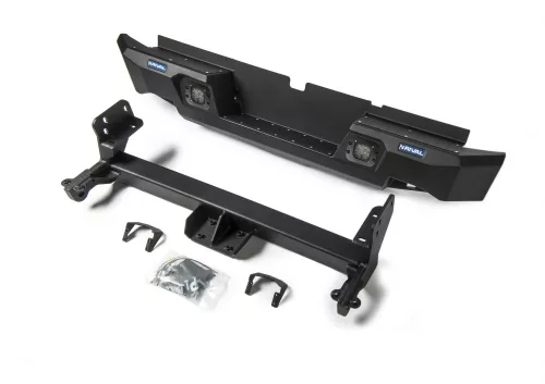 RIVAL4x4 aluminum rear bumper with LED light Isuzu D-Max 2012-> 