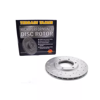   Terrain Tamer Hűtött féktárcsa első (kivéve 4.2L Efi modellek) Nissan Patrol 160 260 Y60 1979->