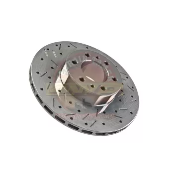   Terrain Tamer T/T fúrt és mart hűtött féktárcsa első VSC nélkül 297mm Toyota Hilux GGN 25 GUN 125 126 KUN 125 25 26 36 TGN 126 26 36 2005->