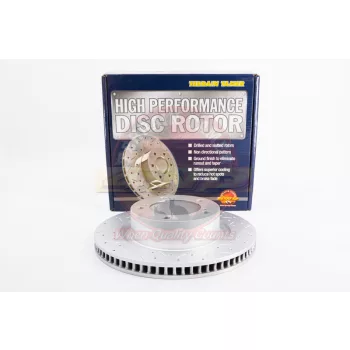   Terrain Tamer T/T fúrt és mart hűtött féktárcsa első 354mm 18 és20" Könnyűfém felnihez Toyota Landcruiser GRJ URJ VDJ 200 2015-> Tundra 2006->