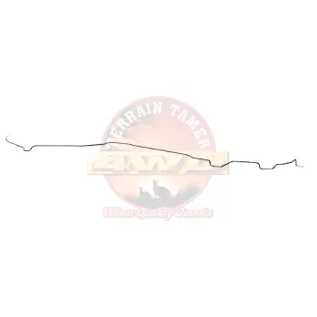   Terrain Tamer Fékcső hátsó No.2 Toyota Landcruiser FZJ HDJ HZJ 79 2001-2007