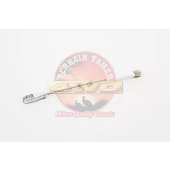   Terrain Tamer Kézifék bowden hátsó dobfékhez (Wire Hand Brake Suits Rear Drum Brakes) Toyota Landcuiser BJ 42 46 60 74 FJ 40 60 62 BJ FJ FZJ HZJ PZJ 70 73 75 FJ FZJ HDJ 80 HJ 60 61 75 HZJ 77 80 1980->