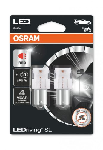 OSRAM LEDriving SL P21W red Off-road 7506DRP-02B 12V 1,4W led bulb