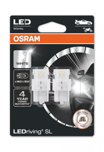 OSRAM LEDriving SL W21/5W white Off-road  7515DWP-02B 12V 1,9/0,4W led bulb