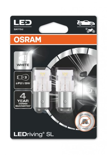 OSRAM  LEDriving SL P21/5W yellow Off-road 7528DYP-02B 12V 1,3/0,8 W led bulb