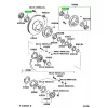 Front wheel bearing for Toyota Land Cruiser