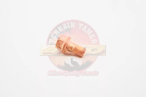 Terrain Tamer Féktömlő csavar előre vagy hátra (Bolt Union Flexible Brake Hose Front Or Rear) Toyota Hilux GGN KUN 15 KUN TGN 16 2004-> Landcruiser FZJ HZJ 70 73 75 FZJ HDJ HZJ 78 79 1992->