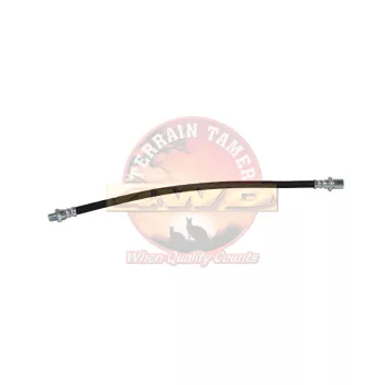   Terrain Tamer Flexibilis fékcső előre vagy hátra vagy főfékhenger (Hose Flexible Brake Front Or Rear Or Clutch Master Cylinder) Toyota Landcruiser BJ 40 42 45 FJ 40 45 55 HJ 45 1974-1984