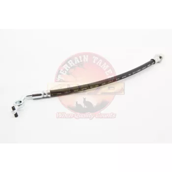   Terrain Tamer Fékcső első jobb vagy bal oldali ABS-el szerelt vagy ABS nélküli modellekhez (Brake Hose Front R/H Or L/H With & Without Abs)Toyota Landcruiser FZJ HZJ 1051998->