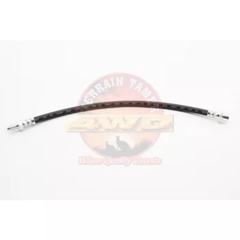   Terrain Tamer Fékcső első középső ABS nélküli modellhez bal oldali ABS-el szerelt modellhez (Brake Hose Front Centre Without Abs With Abs L/H) Toyota Landcruiser FZJ HZJ 105 1998->