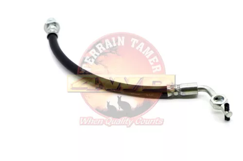 Terrain Tamer Fékcső első jobb vagy bal oldali ABS-el szerelt vagy ABS nélküli modellekhez (Brake Hose Front R/H Or L/H With Or Without Abs)Toyota Landcruiser FZJ HZJ VDJ 76 78 79 HDJ 76 78 79 HZJ 71 1999->