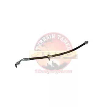   Terrain Tamer Fékcső első bal oldali (Brake Hose Front L/H) Toyota Landcruiser FZJ HDJ UZJ 100 1998->