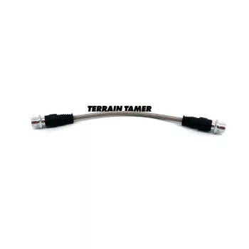   Terrain Tamer Fonott fékcső első középső No.1 ABS-el szerelt modellhez (Braided Brake Hose Front Centre No.1 Suits Abs) Toyota Landcruiser HZJ 71 HZJ VDJ 76 78 79 2012->