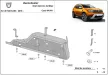 Dacia Duster 2018-2024 SCUT Steel AdBlue tank skid