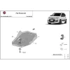 Fiat Panda 4x4 2011-2025 SCUT Steel Differential skid plate