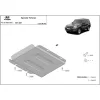   Hyundai Terracan 2001-2007 SCUT Steel Differential skid plate